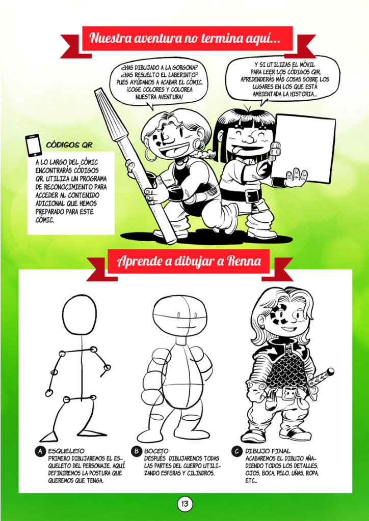 Página 13: Little Renna y el desafío de la gorgona